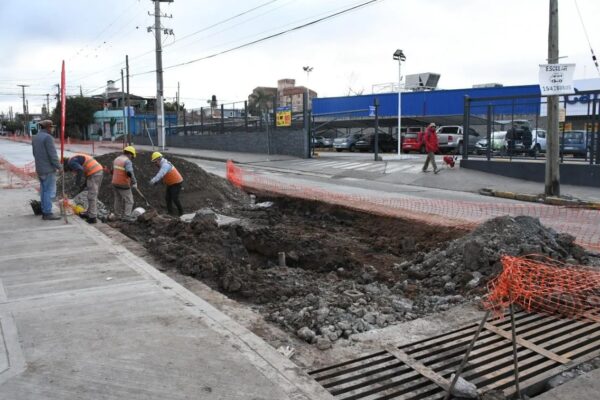 Frentes de obra en distintos puntos de la ciudad