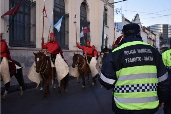 Cabalgata a la Quebrada de Orqueta: mañana habrá despejes por los actos en homenaje al Gral. Güemes.