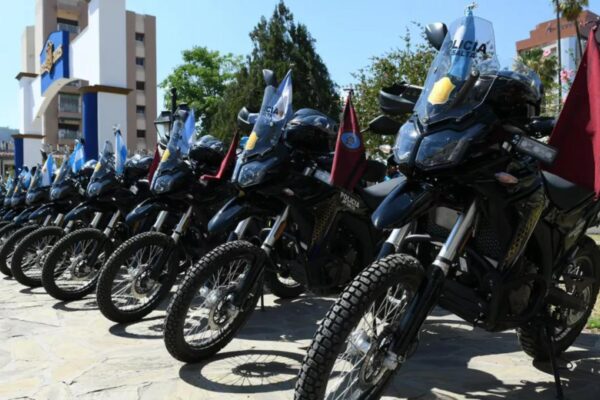 Sáenz anunció 300 nuevos policías y 151 motos y cuatriciclos para reforzar la seguridad