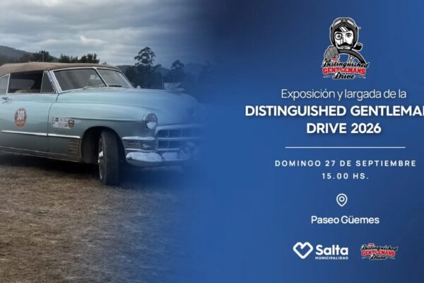 Los autos clásicos recorren Salta este domingo en una jornada solidaria
