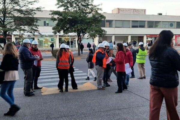 Simulacro de sismo y principio de incendio en Ciudad Judicial